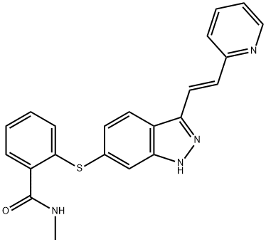 阿西替尼 结构式