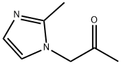 1-(2-甲基咪唑基-1-基)丙酮 结构式
