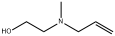 2-(甲基-2-丙烯-1-基氨基)乙醇 结构式