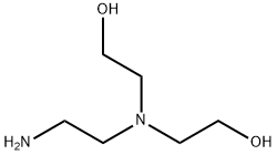 N,N-双(2-羟乙基)乙二胺 结构式