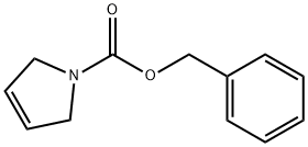 2,5-二氢吡咯烷-1-甲酸苄酯 结构式