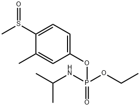 苯线磷亚砜 结构式