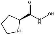 (S)-N-羟基吡咯烷-2-甲酰胺 结构式