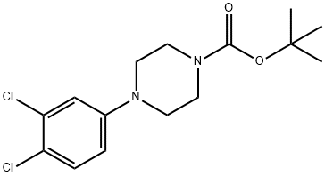 1-Boc-4-(3,4-dichlorophenyl)piperazine 结构式