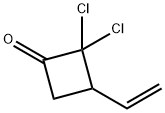 Cyclobutanone,  2,2-dichloro-3-ethenyl- 结构式
