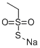 乙硫代磺酸钠 结构式
