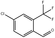4-氯-2-(三氟甲基)苯甲醛 结构式
