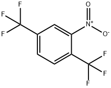 2,5-二(三氟甲基)硝基苯 结构式