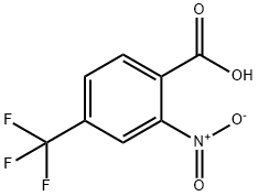 2-硝基-4-三氟甲基苯甲酸 结构式