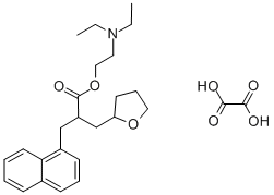 萘呋胺酯草酸盐 结构式