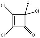 tetrachlorocyclobut-2-enone 结构式