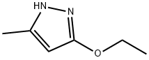 3-乙氧基-5-甲基-1H-吡唑 结构式
