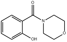 2-(吗啉-4-羰基)苯酚 结构式