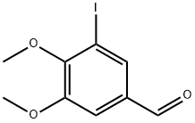 4,5-二甲氧基-3-碘苯甲醛 结构式