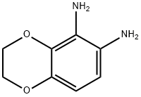 1,2-Diamino-3,4-ethylenedioxybenzene 结构式