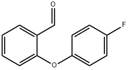 2-(4-氟苯氧基)苯甲醛 结构式