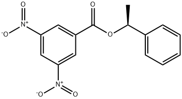 (S)-(+)-1-苯基乙基3,5-二硝基苯甲酸 结构式