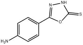 5-(4-氨基苯基)-1,3,4-二唑-2(3H)-硫酮 结构式