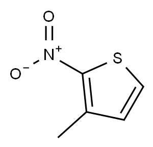2-硝基-3-甲基噻吩 结构式