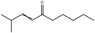 2-Methyl-3-decen-5-one 结构式