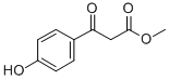 4-羟基苯甲酰乙酸甲酯 结构式