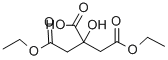 2-羟基-1,2,3-丙烷三羧酸二乙酯 结构式
