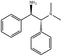 1R,2R-N,N-二甲基二苯基乙二胺 结构式