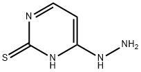 4(1H)-Pyrimidinone, 2,3-dihydro-2-thioxo-, hydrazone (9CI) 结构式