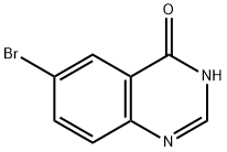 6-溴-4-羟基喹唑啉 结构式