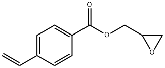 环氧乙烷-2-基甲基4-乙烯基苯甲酸酯 结构式