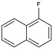 1-氟萘 结构式