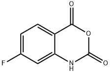 7-氟-2H-3,1-苯并噁嗪-2,4-二酮 结构式