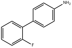 2-氟-联苯-4-胺盐酸盐 结构式