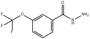 3-三氟甲氧基苯甲酰肼 结构式