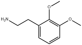 2,3-二甲氧基苯乙胺 结构式
