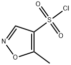 5-甲基-4-异恶唑磺酰氯 结构式