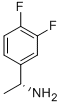 (AR)-3,4-二氟-A-甲基-苯甲胺 结构式