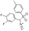 1,2-二氟-4-(异氰基(对甲苯磺酰基)甲基)苯 结构式