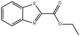1,3-苯并噻唑-2-羧酸乙酯 结构式