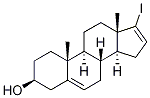 17-碘雄甾-5,16-二烯-3BETA-醇 结构式