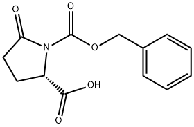 CBZ-L-焦谷氨酸 结构式