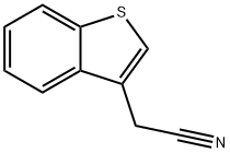 苯并[B]噻吩-3-乙腈 结构式
