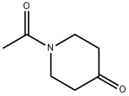 N-乙酰基-4-哌啶酮 结构式