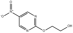 2-((5-硝基嘧啶-2-基)氧基)乙醇 结构式