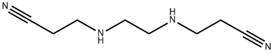 3-({2-[(2-氰基乙基)氨基]乙基}氨基)丙腈 结构式