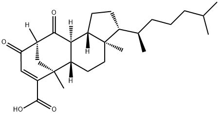 3,7-Dioxo-2,7-cyclo-6,7-secocholest-4-en-6-oic acid 结构式