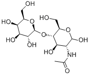 N-乙酰基-D-乳糖胺 结构式