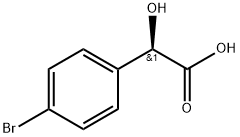 (R)-2-溴氯扁桃酸 结构式