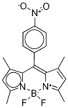 8-(4-硝基苯基) BODIPY 结构式