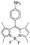 8-(4-苯胺基) BODIPY 结构式